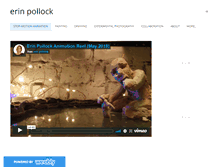 Tablet Screenshot of erinpollock.com